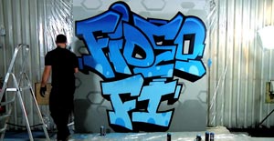 Y Pros: Sut i wneud tag graffiti 